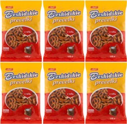 Beskidzkie Precelki z solą 140 g x 6 sztuk