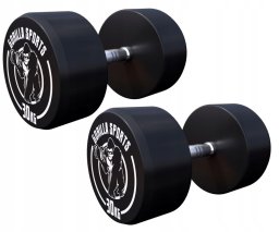 Gorilla Sports Hantle 100286-00008-0121 gumowane 2 x 30 kg