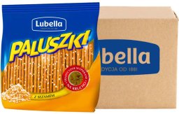 Lubella Lubella Paluszki z sezamem 220 g x 23 sztuki