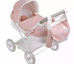 Joie Arias Balerina wózek dla lalek różowy 55 cm składany z akcesoriami
