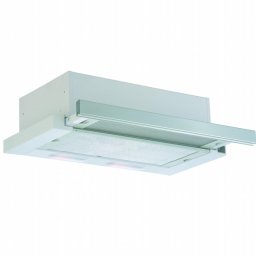 Okap Silverline SILVERLINE SL 1150 EXT - Okap - teleskopowy - szerokość: 60 cm - głębokość: 30.5 cm - wyciąg - z silnikiem zewnętrznym - biały/stal