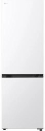 LG GBBSJ1CCSW Refrigerator, C, Free-standing, Combi, Height 1.86 m, Net fridge 220 L, Net freezer 113 L, White