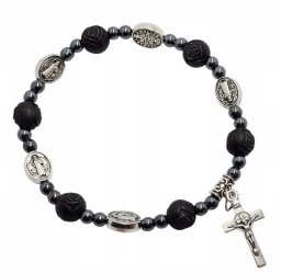 Różaniec Benedykt róża czarna