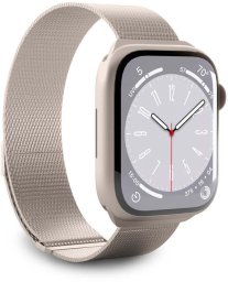 Puro PURO PUMILAW40CHMP, Watch strap, Apple, Watch 38/40/41 mm, Stainless steel, Stainless steel, 400 g