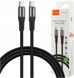 Kabel USB Vidvie SZYBKI KABEL VIDVIE USB TYP-C PRZEWÓD MOCNY 60W 3m