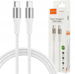 Kabel USB Vidvie SZYBKI KABEL VIDVIE USB TYP-C PRZEWÓD MOCNY 60W 1m