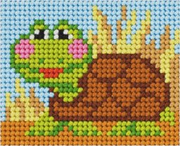 Haft. Moje pierwsze wyszywanie - Żółwik