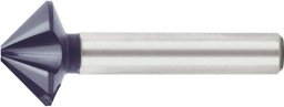 Pogłębiacz stożk.DIN335C HSS, 90st.,3-pow.chwyt 20,5mm TiAlN z 4 z nierów.podz.