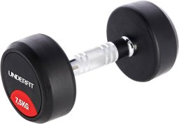 UnderFit Hantla gumowana 7,5 kg UNDERFIT do ćwiczeń siłowych fitness