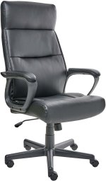 Fotel biurowy GURU Ekoskóra Czarny