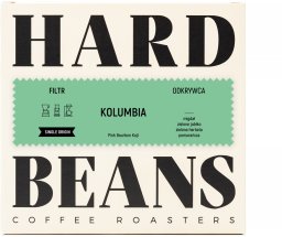 Hard Beans - kawa ziarnista Kolumbia Pink Bourbon Koji SupernaturalFilter 200 g