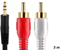 RF034 3 5mm - 2xRCA 5m RF034 (4752219012034)