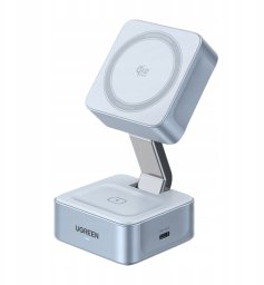 Ładowarka Ugreen UGREEN W752 2-in-1 Magnetic Wireless Charger 25W