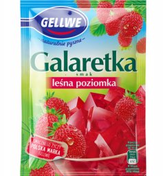 Gellwe Gellwe galaretka leśna poziomka 72g