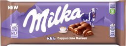 Milka Milka Bubbly Czekolada mleczna z nadzieniem mlecznym o smaku cappuccino 97 g