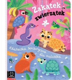 Aksjomat Zakątek zwierzątek. Książeczka sensoryczna