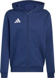 Adidas Bluza dla dzieci adidas Entrada 26 Full Zip Hoody granatowa KH1784 164cm