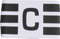 Adidas Opaska kapitana adidas Tiro L AB biało-czarna KD4248 Dorośli M/L