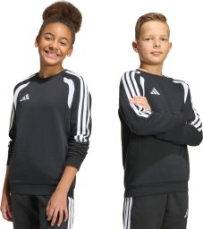 Adidas Bluza dla dzieci adidas Tiro 26 League Sweat Crew czarna KF5822 164cm