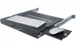 REGULOWANA SZUFLADA DO KLAWIATURY I MYSZKI RSR-F2-19-1U-350B-KM STALFLEX