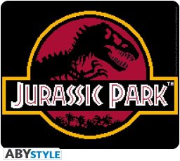 Jurassic Park Pixel logo podkładka pod myszkę (23,5 x 19,5 cm)