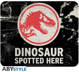 Caution Dinosaur Podkładka Pod Myszkę Jurassic World