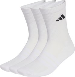 Skarpety adidas Cushioned Sportswear Crew 3P białe JZ0530 34-36