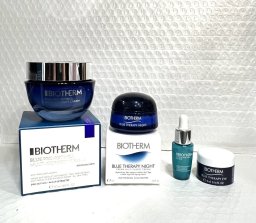 Biotherm Set Biotherm: Blue Pro-Retinol, Multi Correcting, Cream, For Face, 50 ml + Life Plankton Elixir, Regenerating, Day & Night, Serum, For Face, 7 ml + Blue Therapy, Anti-Aging, Night, Cream, For Face, 15 ml + Blue Therapy, Anti-Ageing, Eye Cream, 15
