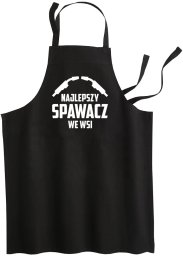 Koszulkowy Najlepszy spawacz we wsi - fartuch z nadrukiem