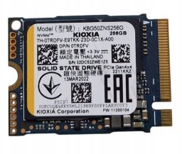 Dysk SSD 256GB KIOXIA M.2 2230 PCIe x4 Gen4 NVMe KBG50ZNS256G OEM