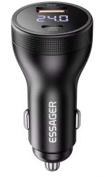 Ładowarka samochodowa Essager 100W USB-C + USB-A