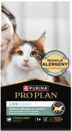 Purina Pro Plan PRO PLAN LiveClear Karma dla dorosłych kotów po zabiegu sterylizacji bogata w łososia 1,4 kg