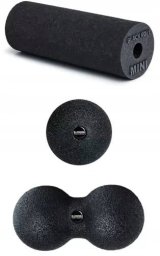 Blackroll Zestaw wałków do masażu i piłeczek BLACKROLL BLACKBOX MINI set with foam rollers fascia balls
