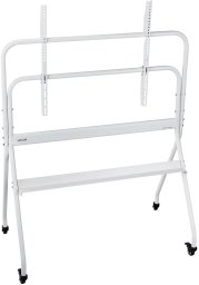 Stojak TV mobilny na kółkach do 100 cali regulowany wózek telewizyjny