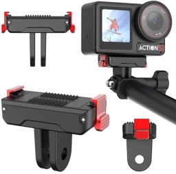 MAGNETYCZNY ADAPTER UCHWYT QUICK RELEASE DO KAMERY SPORTOWEJ DJI ACTION 5 PRO / 4 / 3