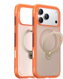 TORRAS Ostand Spin Air - etui do iPhone 17 Pro Max kompatybilne z MagSafe (horizon orange)
