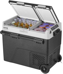 Przenośna lodówka samochodowa 58L z funkcją wytwarzania lodu 55 W