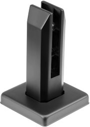 Uchwyty do szkła 10 szt. kwadratowe mocowanie 304 stal balkon taras