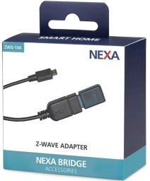 Nexa ZWD-104 Z-Wave Plus-adapter m.in. Bridge 3 / RPi / Home Assistant