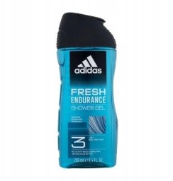 Adidas, Fresh Endurance, Cleanses, Shower Gel, For Body, Face & Hair, All Skin Types, 250 ml For Men