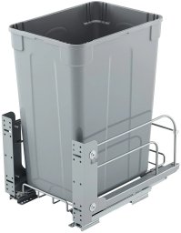 Kosz wysuwany do szafki  szuflada soft-close, metalowy system, do kuchni