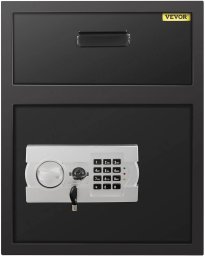 Sejf depozytowy elektroniczny 48L z kodem i wrzutem do domu, hotelu, biura