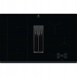 Płyta grzewcza Electrolux 900 XT SensePro szerokość 80 cm czarny Wbudowana płyta indukcyjna z okapem ECC8549 (7333394106915)