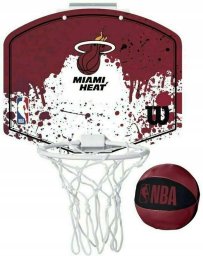 Wilson Zestaw koszykarski NBA MINI-HOOP MIAMI HEAT
