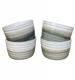 Alpina - Zestaw ceramicznych foremek do pieczenia 10,2x6 cm (4 sztuki)