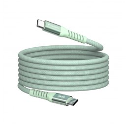 Kabel Verbatim USB-C(M) - USB-C(M) 1,2m, 60W, PD, zielony
