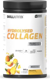 Collibre SKILL NUTRITION_Hydrolysed Collagen Type I & III suplement diety Ananas 660g
