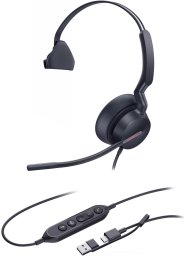 Yealink Headset UH46 Mono USB-C/A