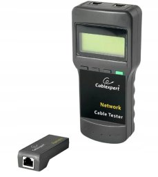 GEMBIRD Cyfrowy tester kabli sieciowych RJ45/RJ11 UTPSTP 5E 6E