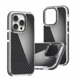 Nakładka Acrylic Carbon do iPhone 16 Plus 6,7" czarna